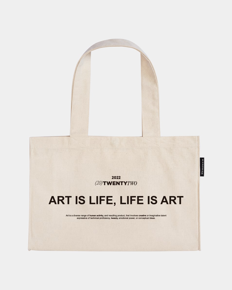 Art Is Life Tote Bag XL