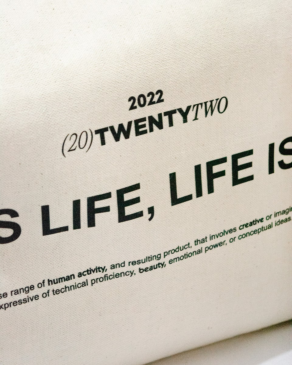 Art Is Life Tote Bag XL