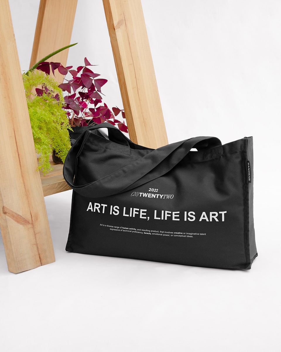 Art Is Life Tote Bag XL