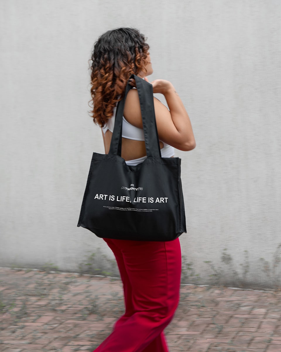 Art Is Life Tote Bag XL