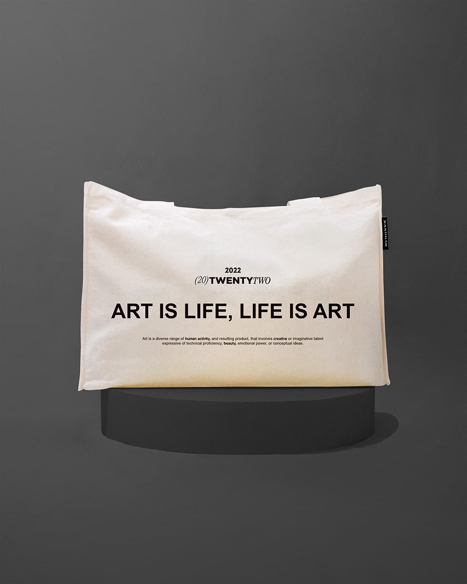 Art Is Life Tote Bag XL