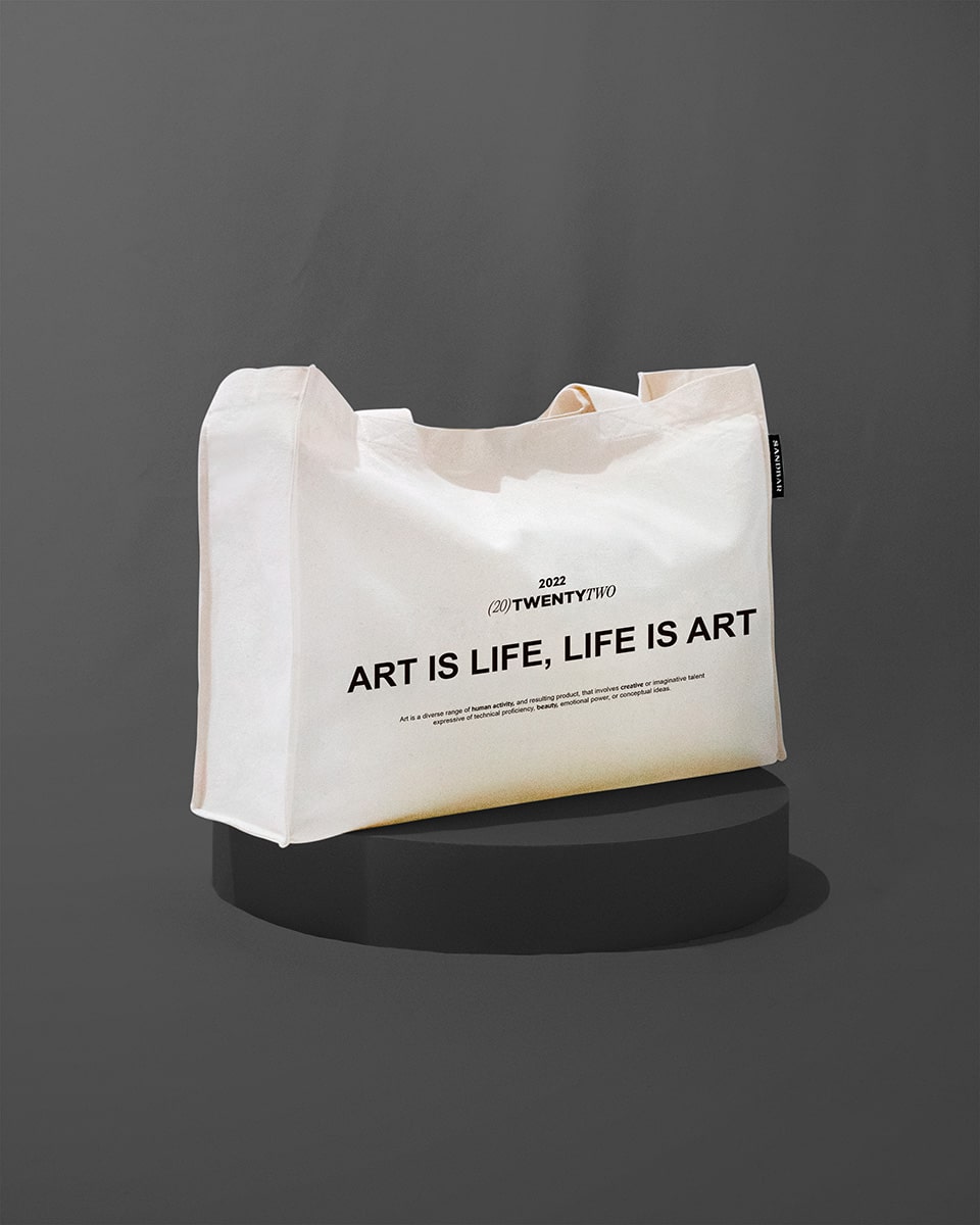 Art Is Life Tote Bag XL