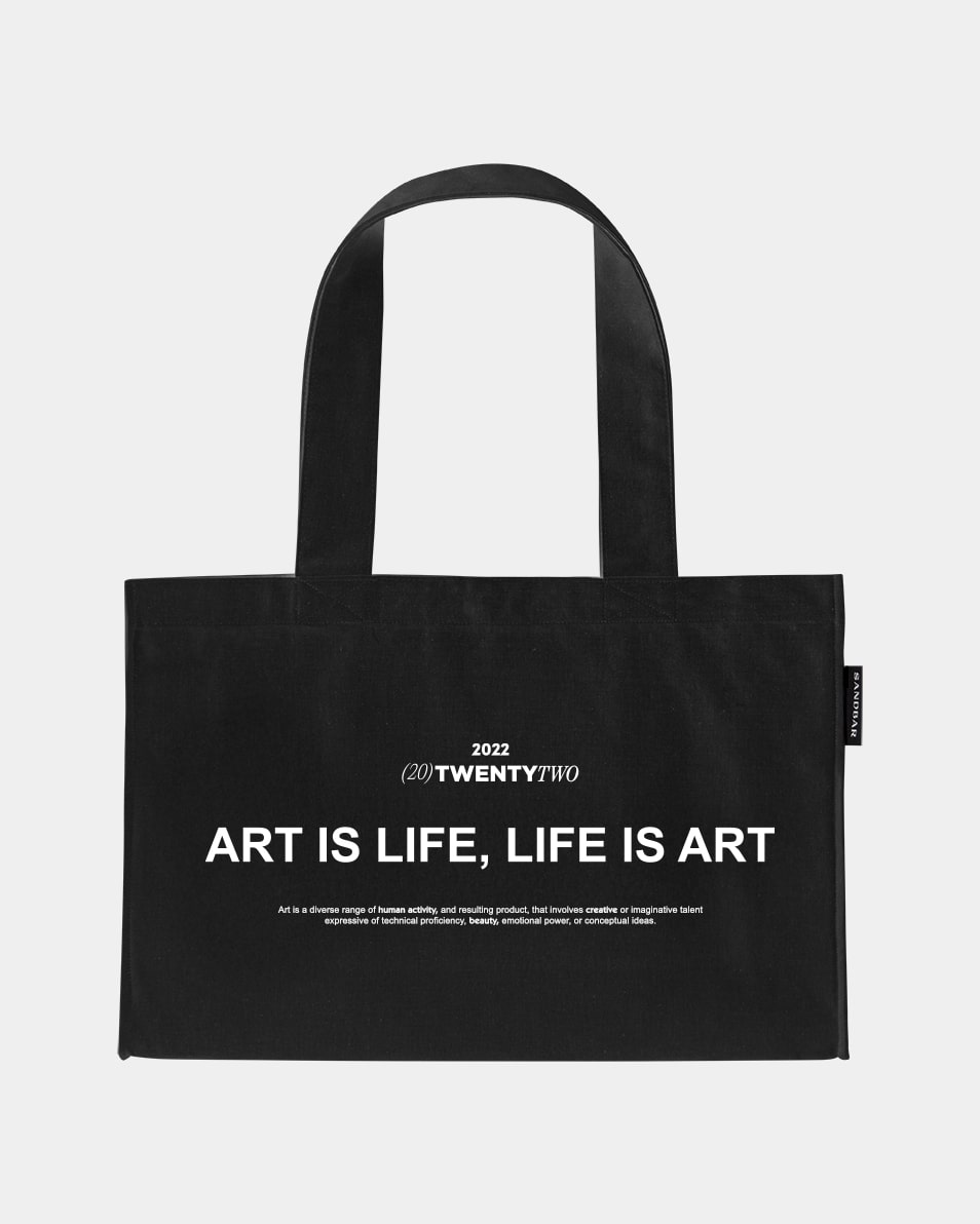 Art Is Life Tote Bag XL