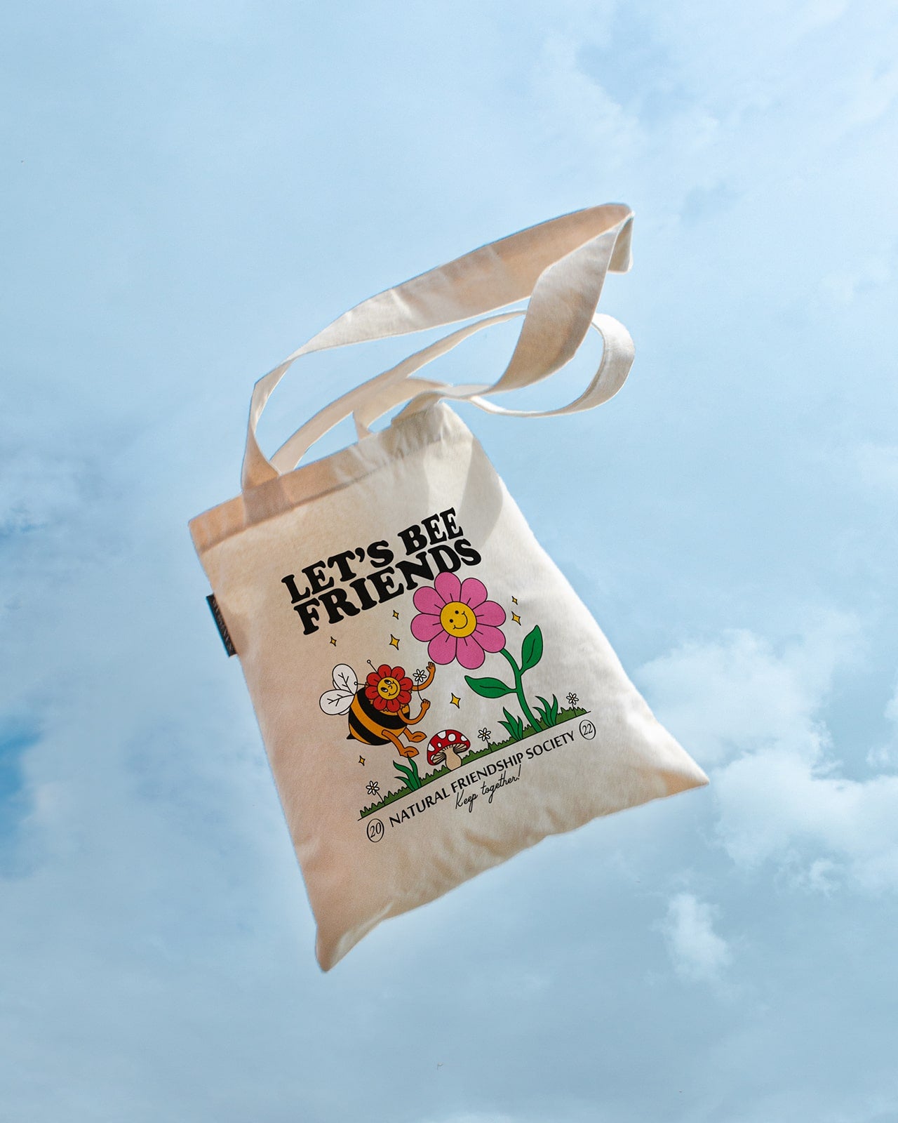 Bee Friends Tote Bag