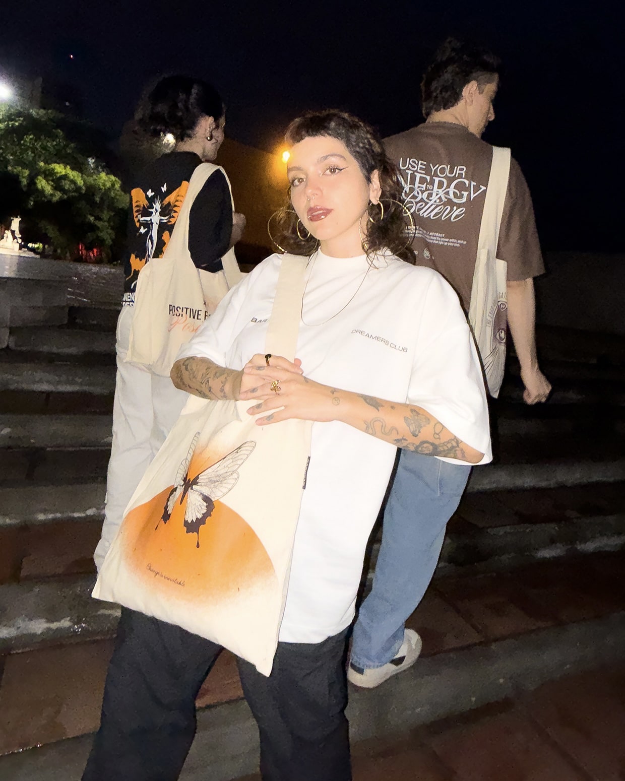 Butterfly Aura Tote Bag