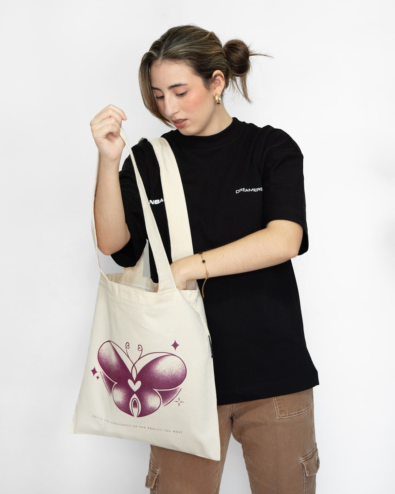 Butterfly Heart Tote Bag