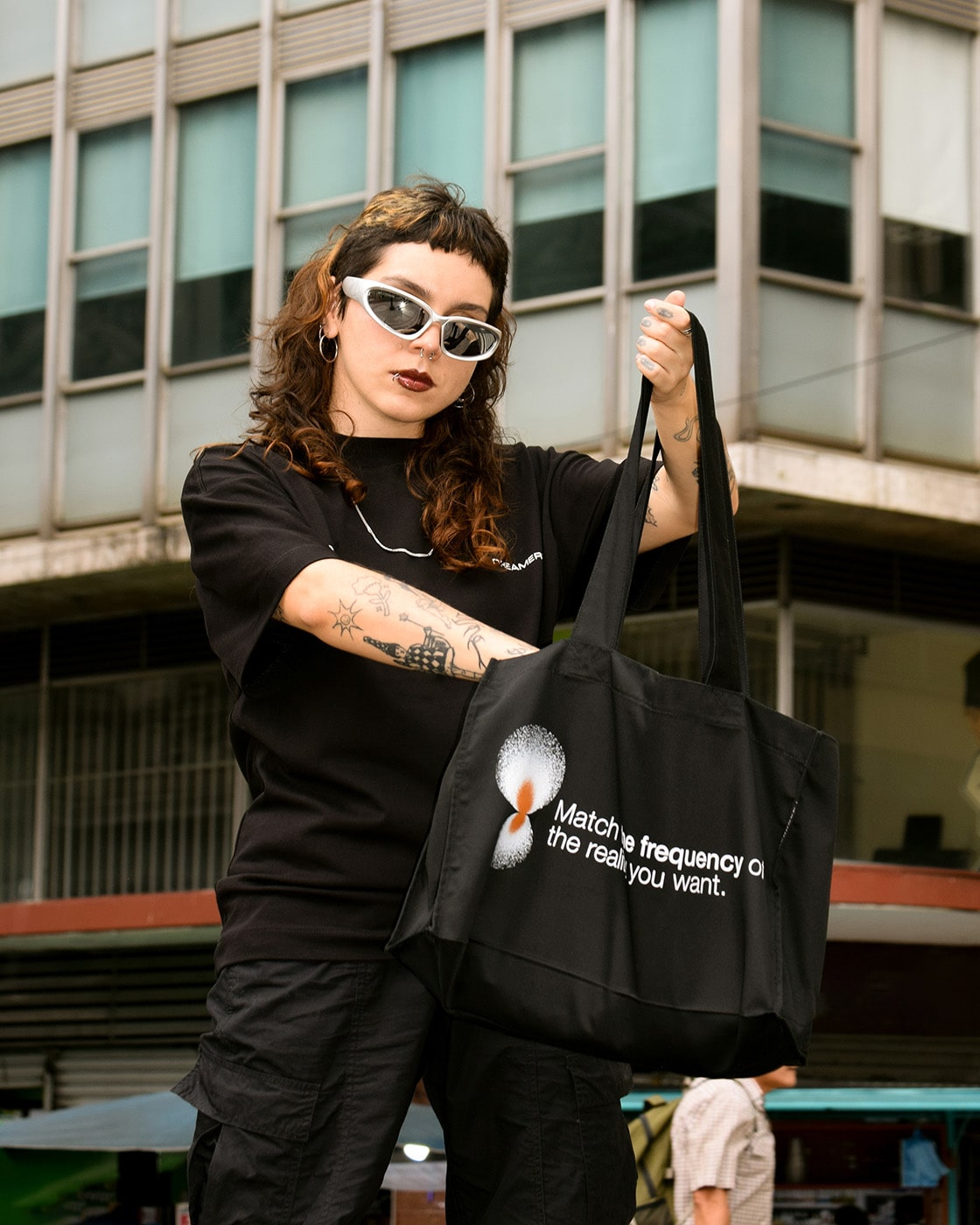 Frequency Tote Bag XL