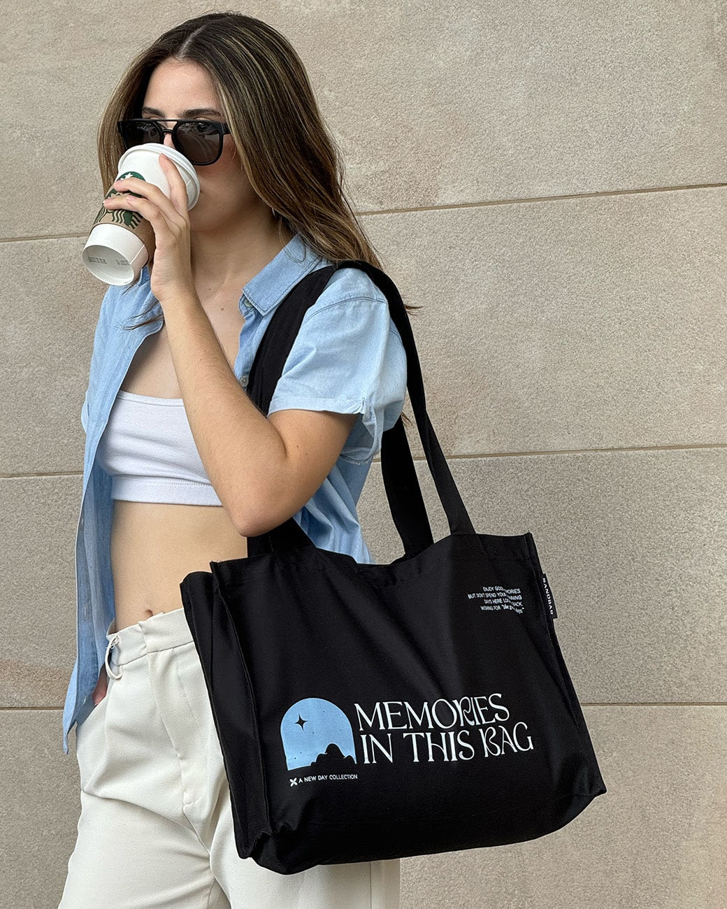 Memories In This Bag Tote Bag XL