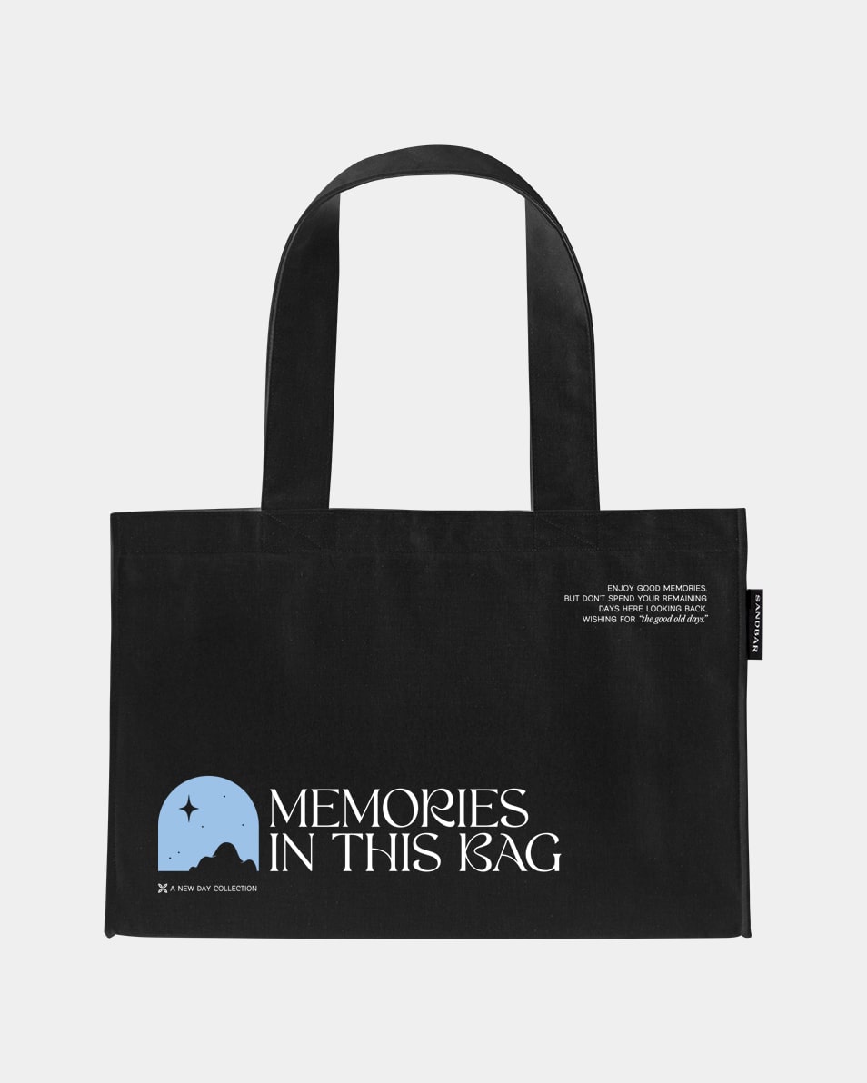 Memories In This Bag Tote Bag XL