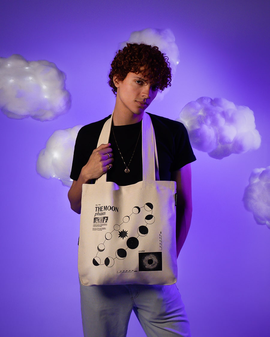 The Moon Phases Tote Bag