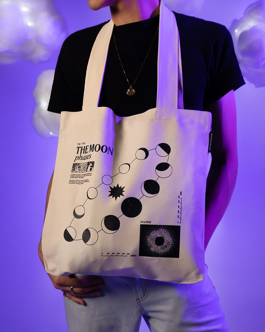 The Moon Phases Tote Bag