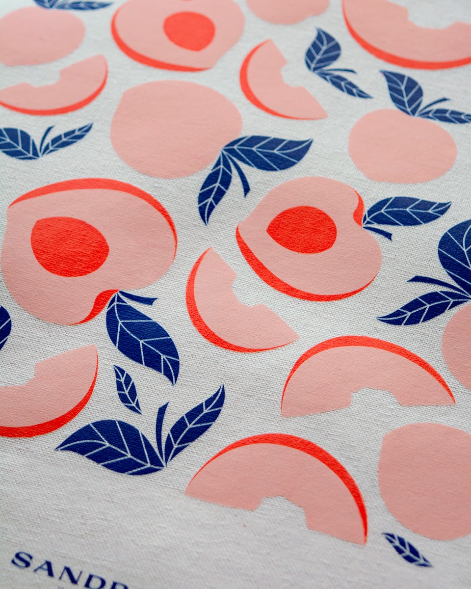 Peaches Tote Bag