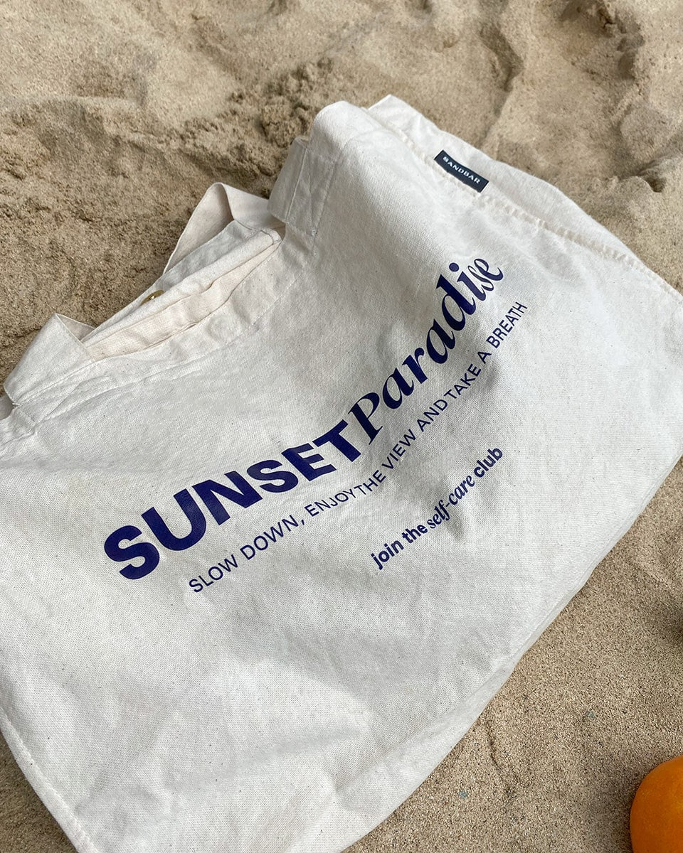 Sunset Paradise Tote Bag XL