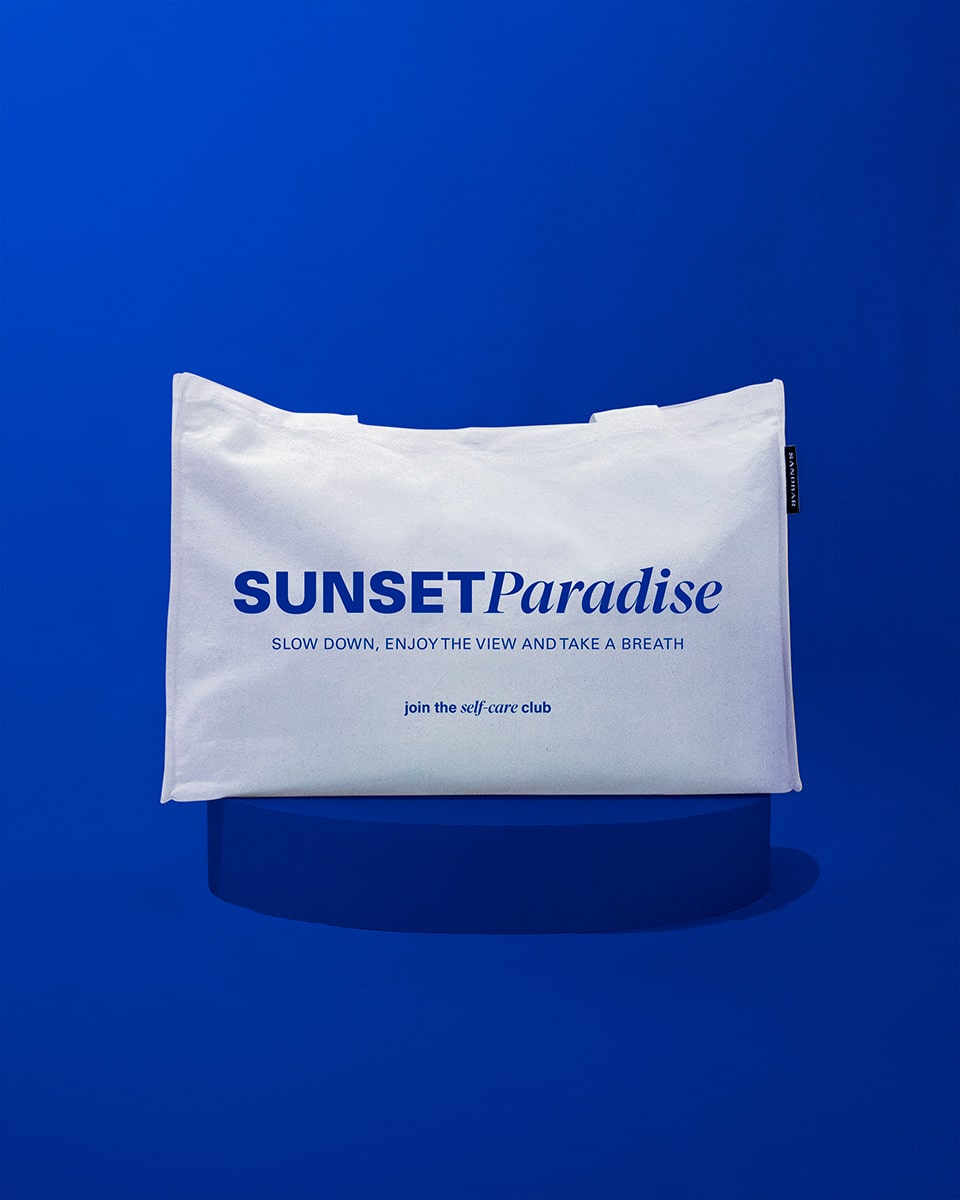 Sunset Paradise Tote Bag XL