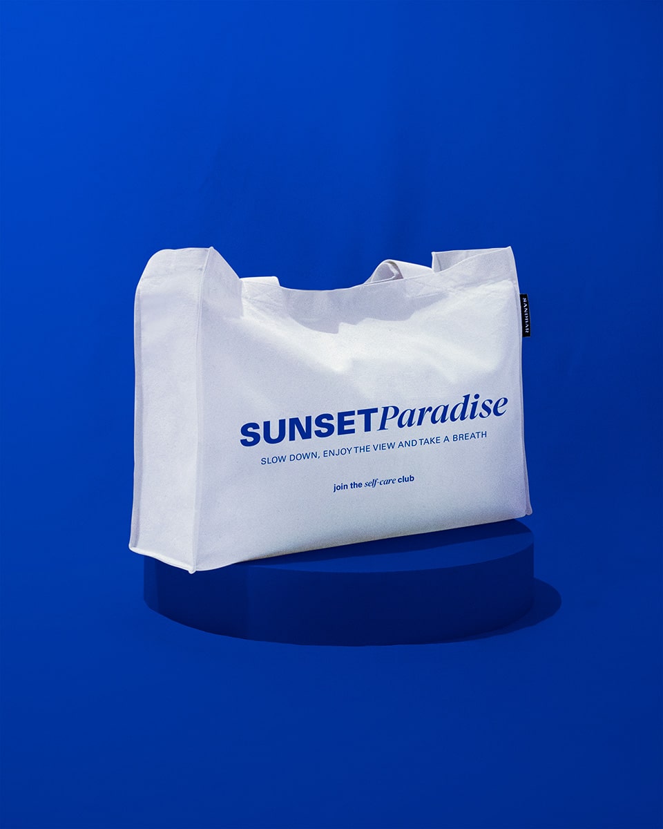 Sunset Paradise Tote Bag XL