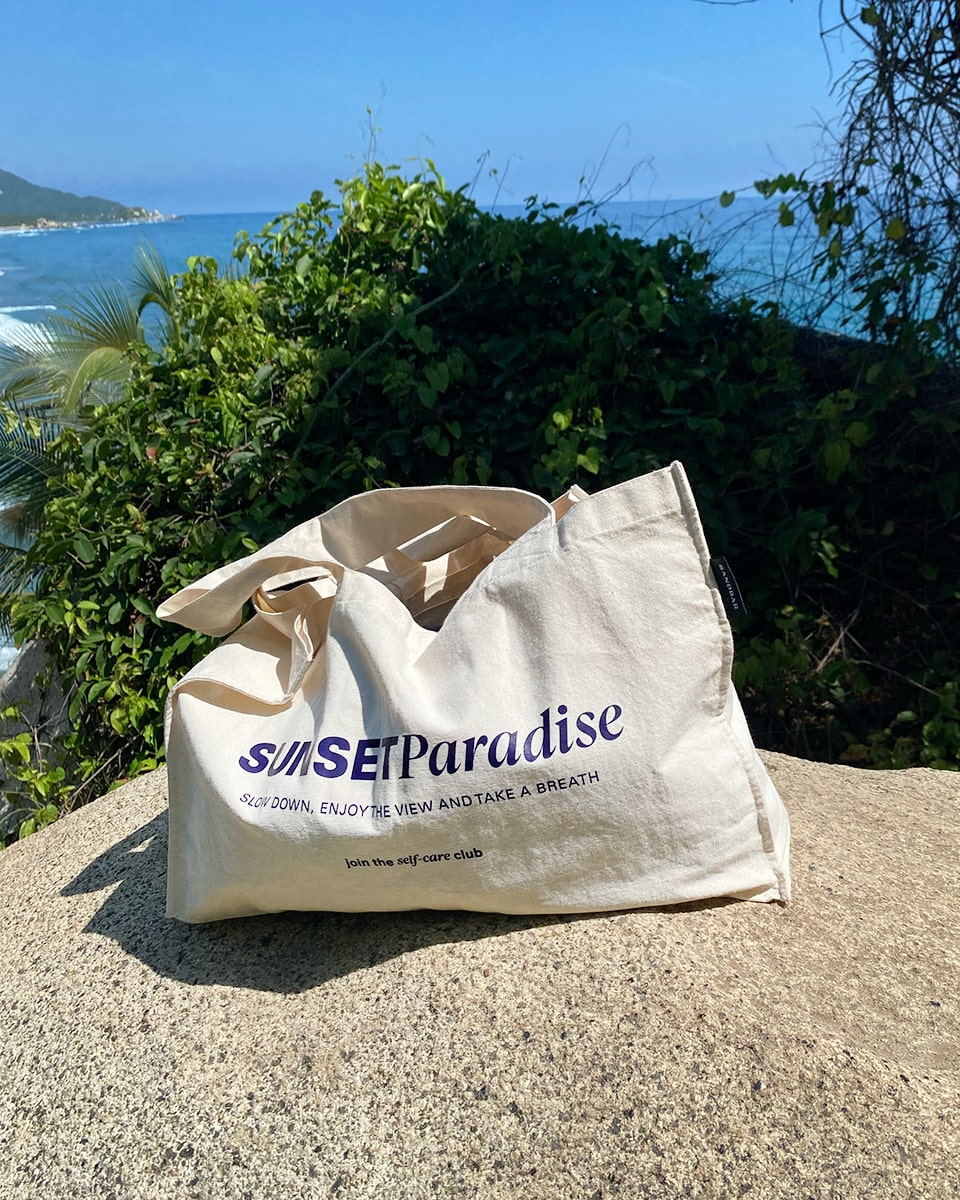 Sunset Paradise Tote Bag XL