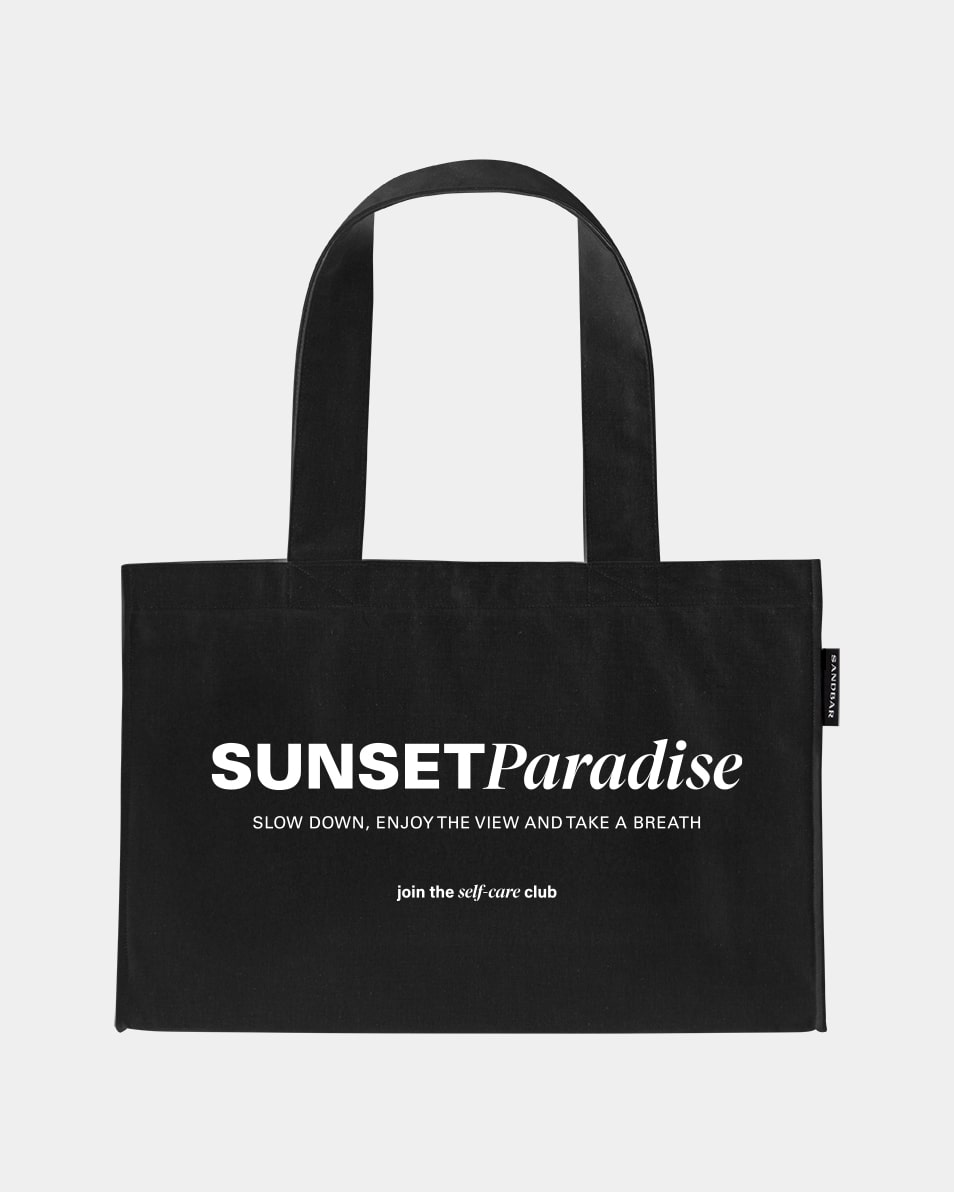 Sunset Paradise Tote Bag XL