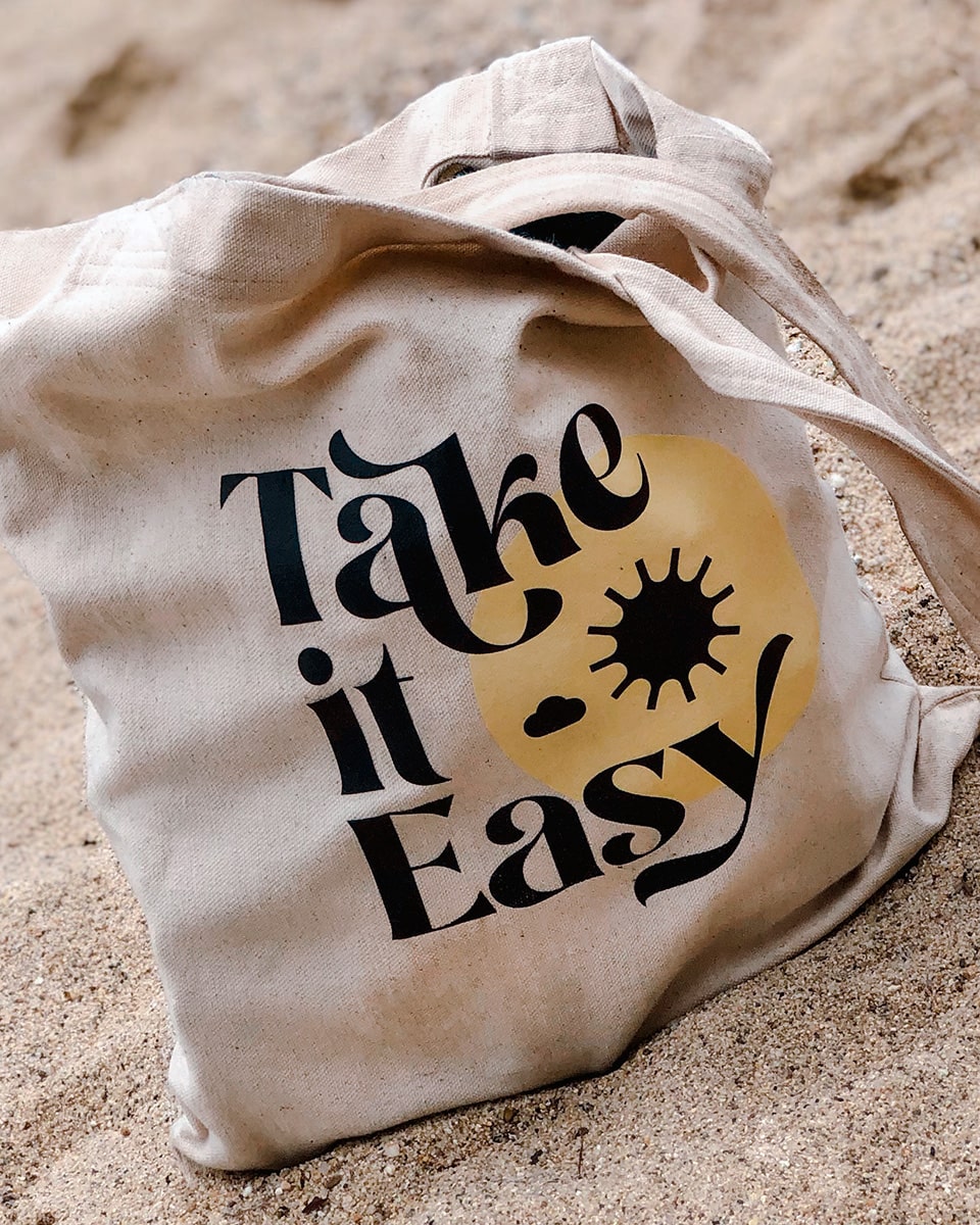 Take It Easy Tote Bag