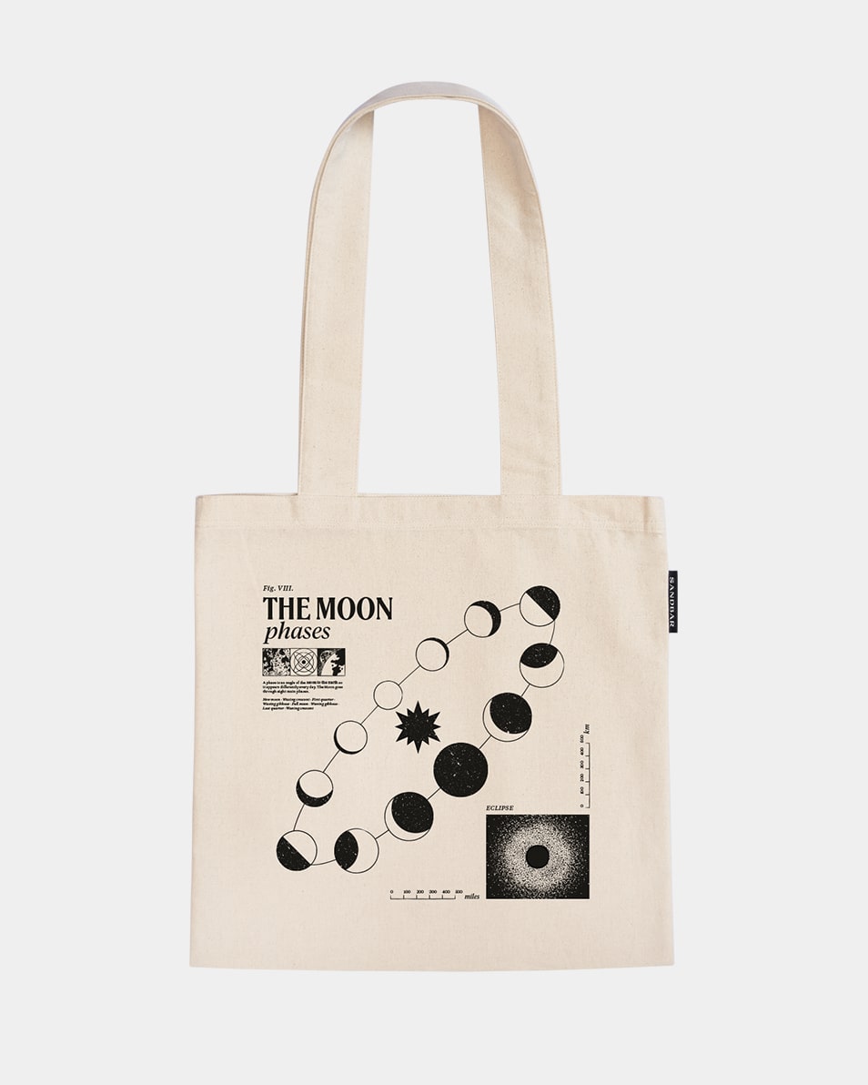 The Moon Phases Tote Bag