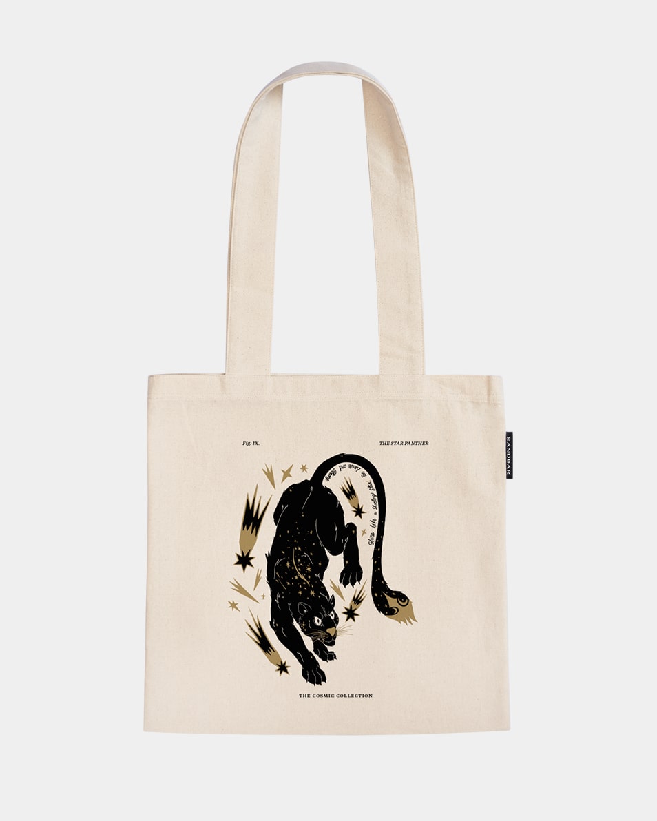 The Star Panther Tote Bag