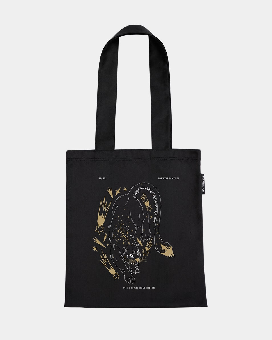 The Star Panther Tote Bag