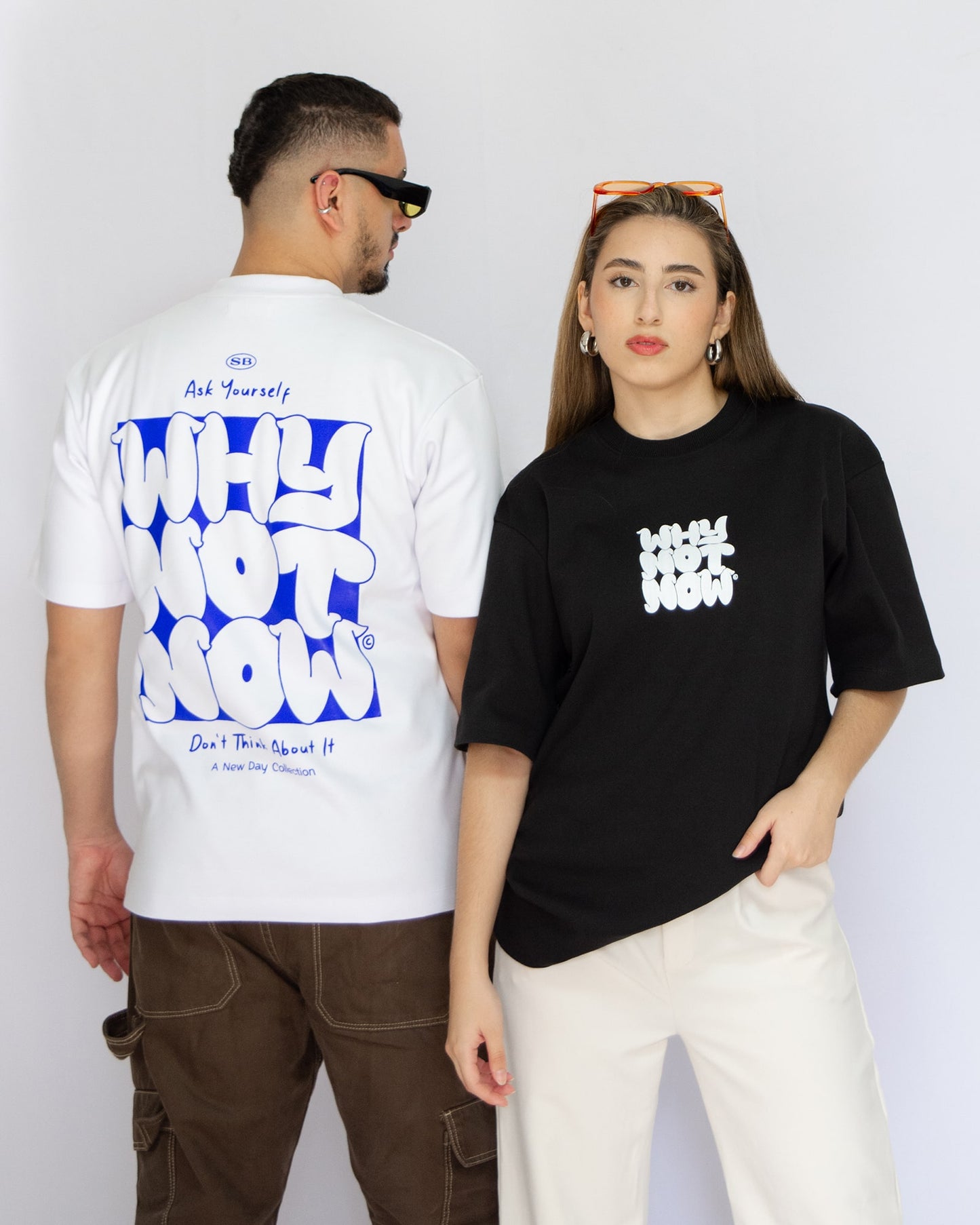 Camiseta Oversize Why Not Now