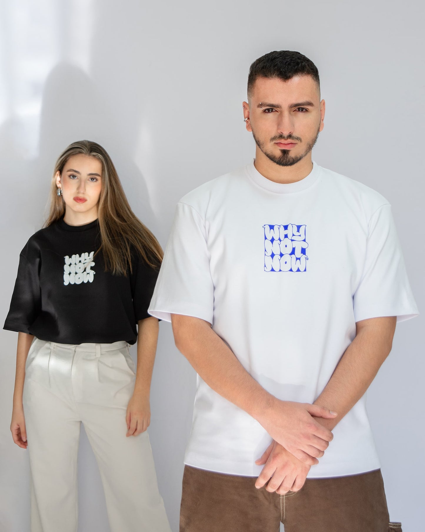 Camiseta Oversize Why Not Now