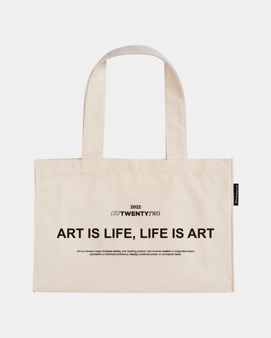 Art Is Life Tote Bag XL