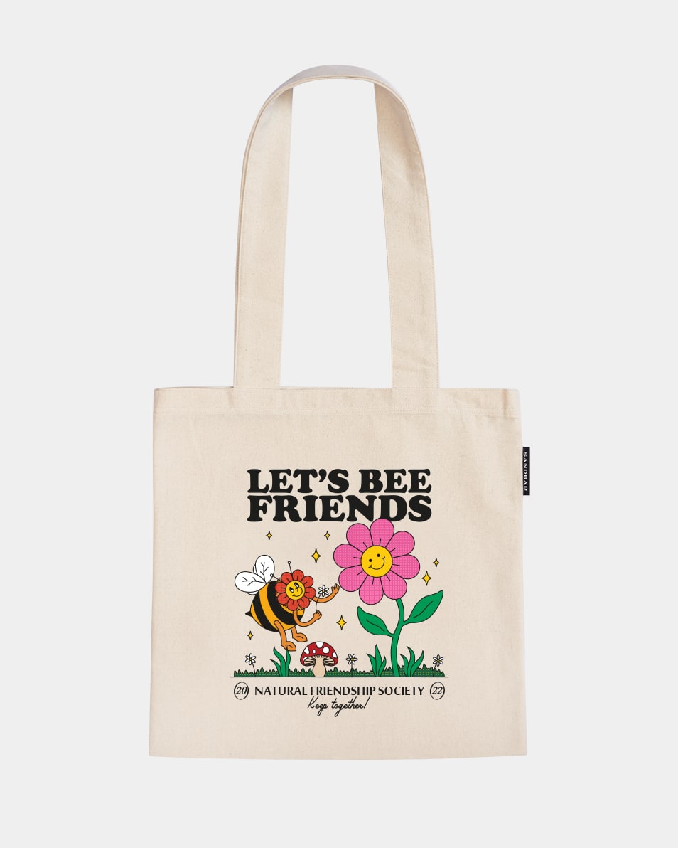 Bee Friends Tote Bag