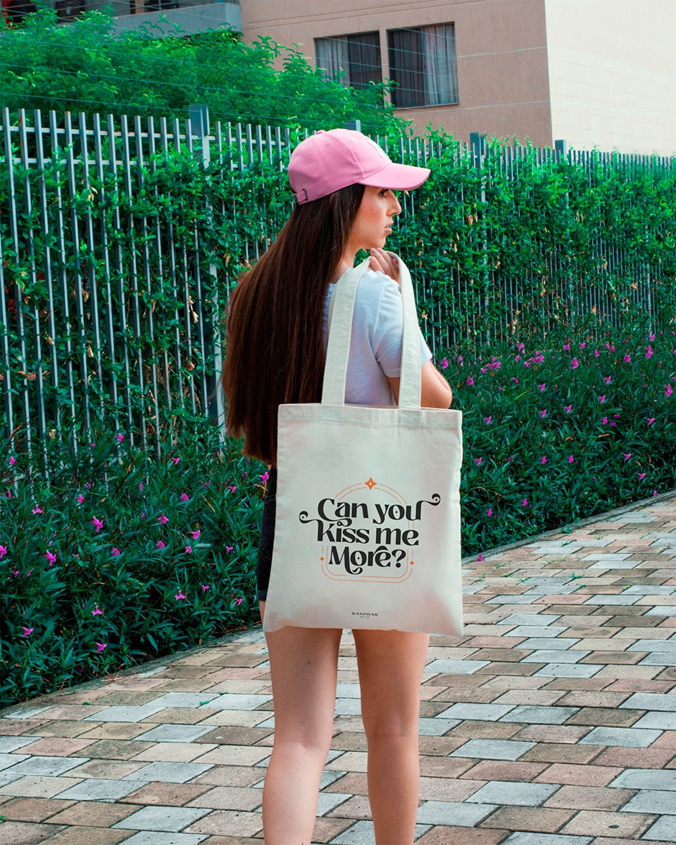 Kiss Me More Tote Bag