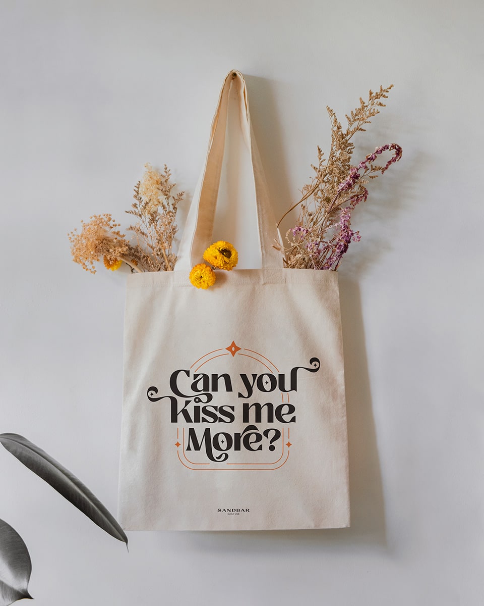 Kiss Me More Tote Bag