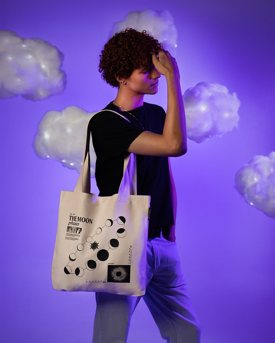 The Moon Phases Tote Bag