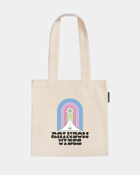 Rainbow Vibes Tote Bag