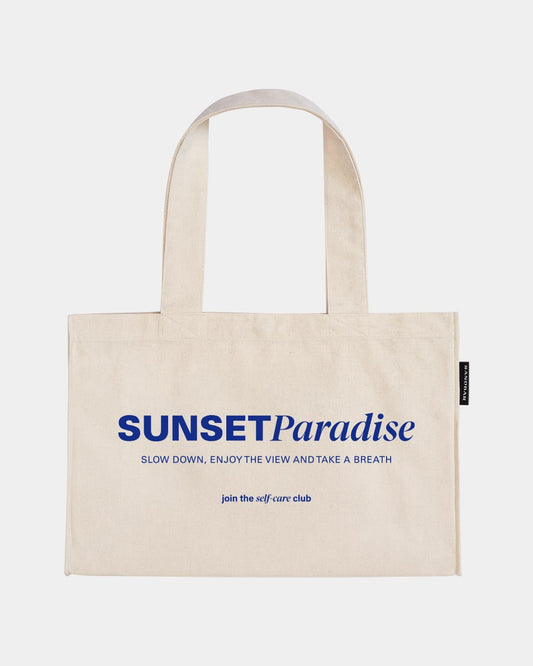 Sunset Paradise Tote Bag XL