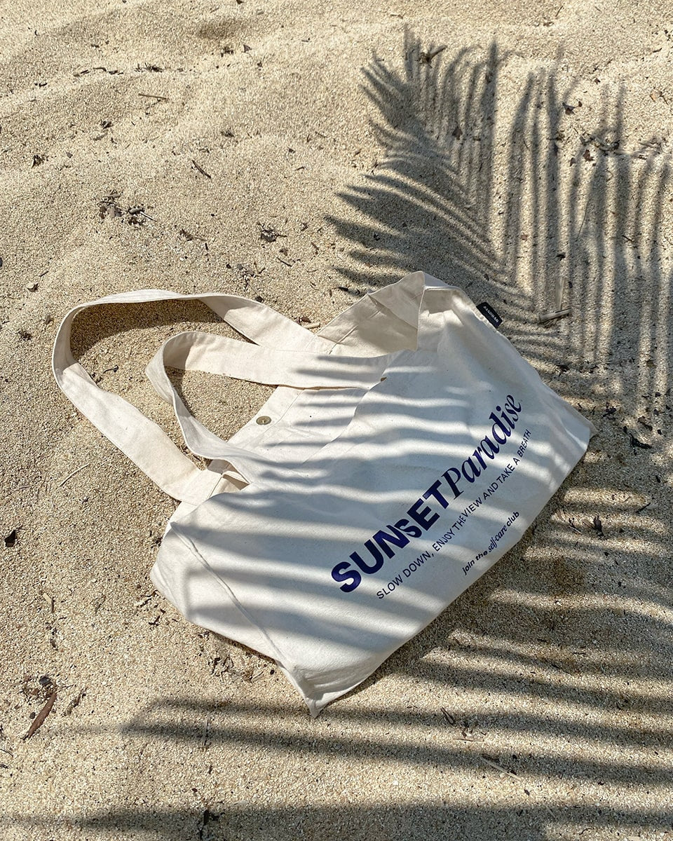 Sunset Paradise Tote Bag XL