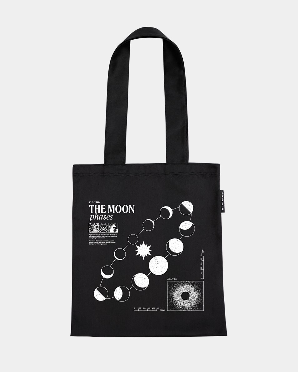 The Moon Phases Tote Bag