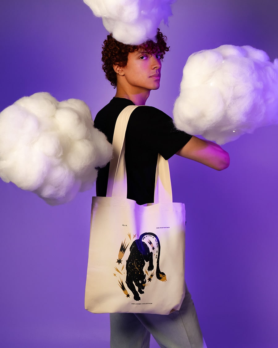 The Star Panther Tote Bag