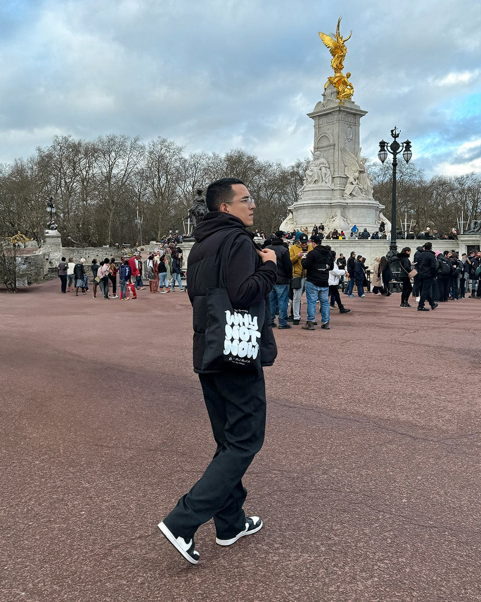 Why Not Now Tote Bag