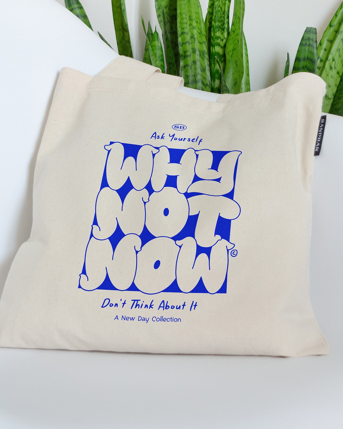 Why Not Now Tote Bag