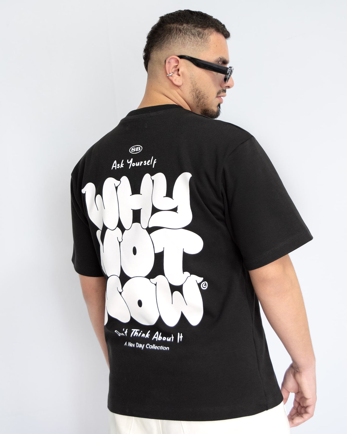 Camiseta Oversize Why Not Now