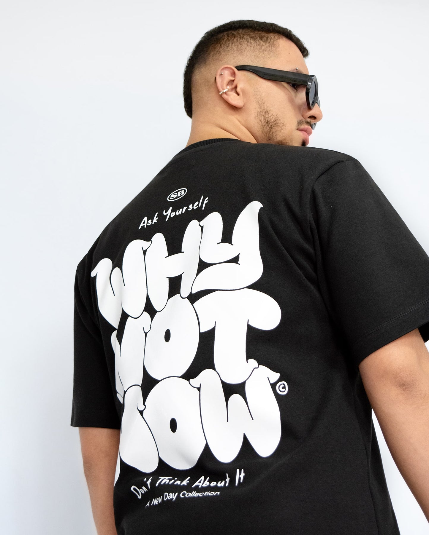 Camiseta Oversize Why Not Now